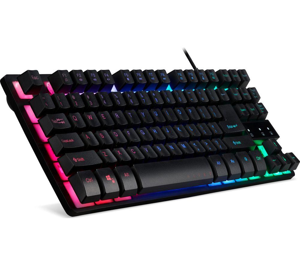 ACER Nitro TKL Gaming Keyboard - Black, Black