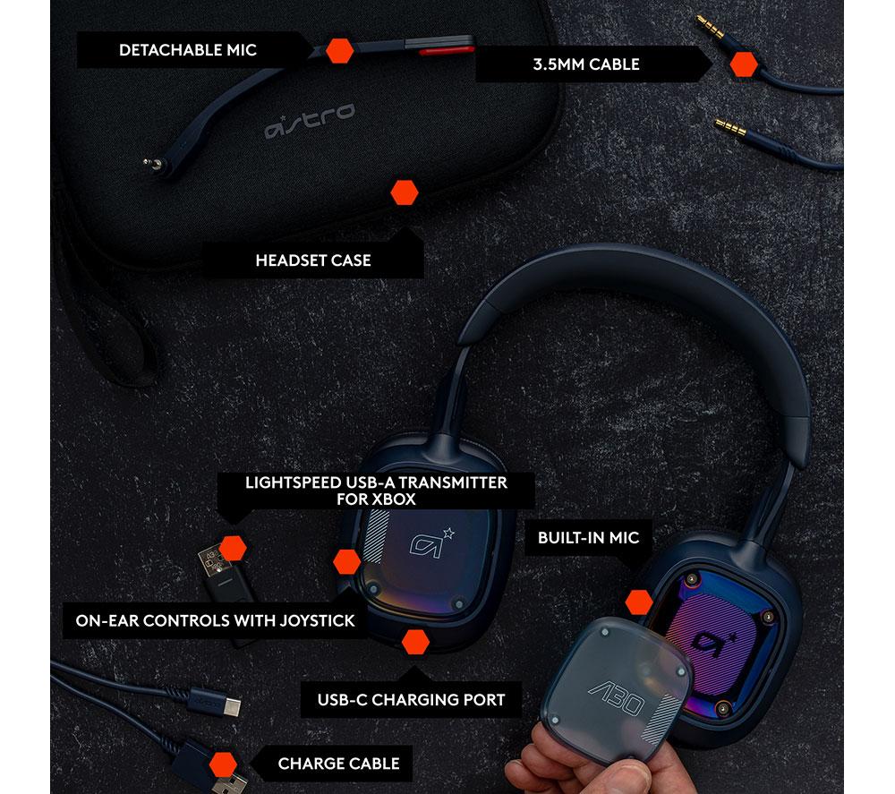 ASTRO A30 Wireless Gaming Headset for Xbox - Blue image number 7 of 9