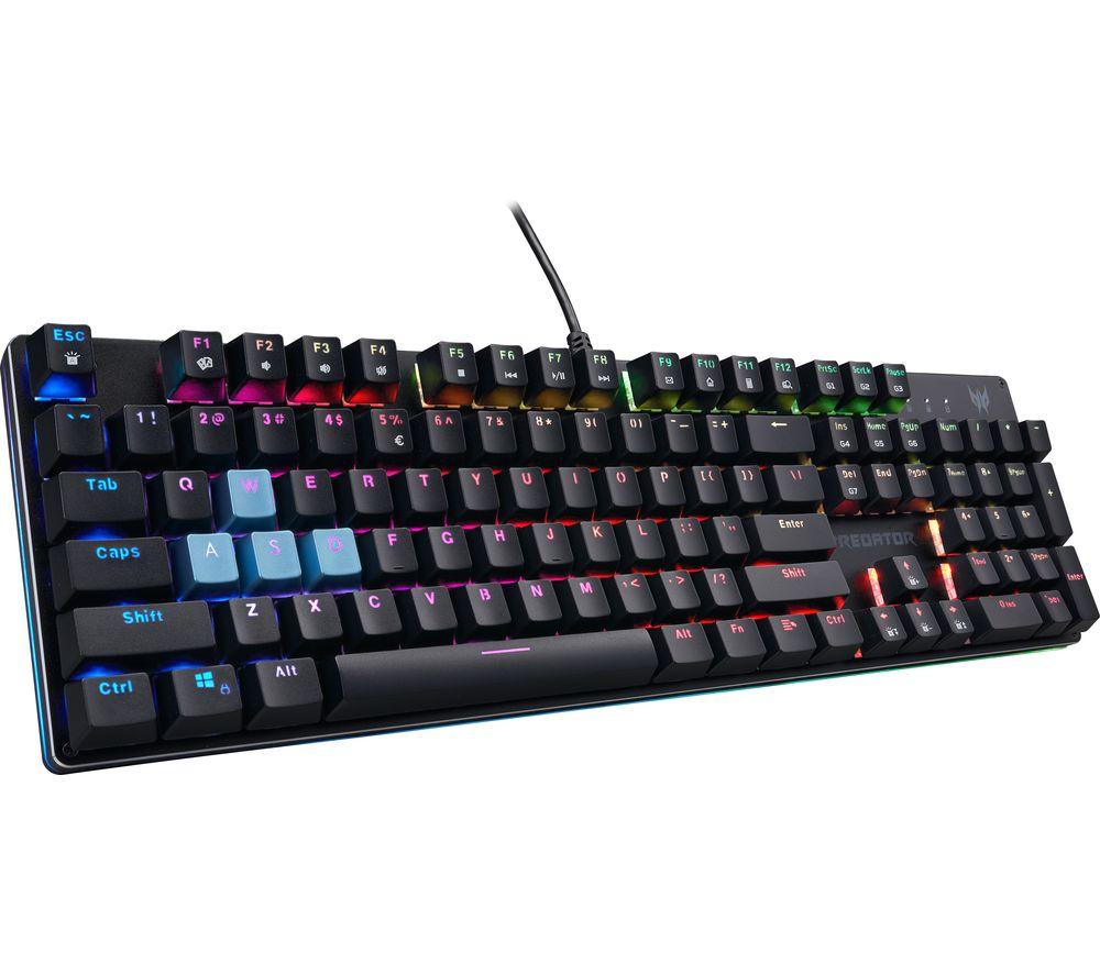 ACER Predator Aethon 303 Mechanical Gaming Keyboard, Black