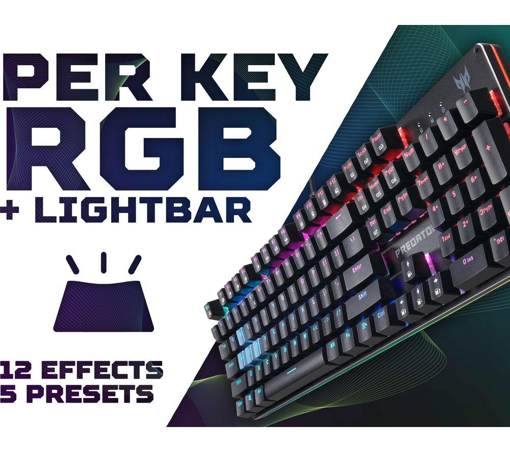 ACER Predator Aethon 303 Mechanical Gaming Keyboard image number 3 of 8
