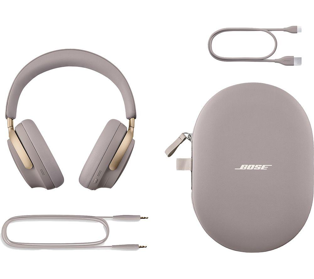 BOSE QuietComfort Ultra Wireless Bluetooth Noise-Cancelling Headphones - Sandstone, Brown