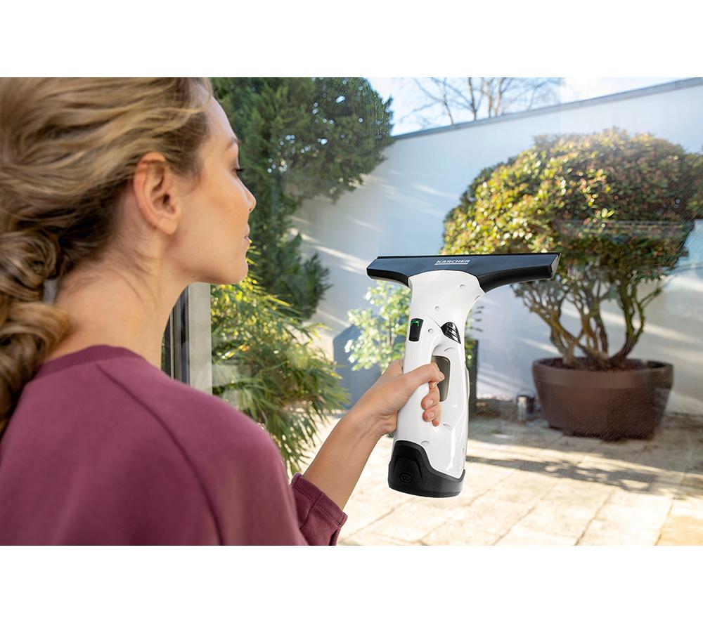 KARCHER WV 2 Window Vacuum Cleaner - White & Black image number 9 of 13