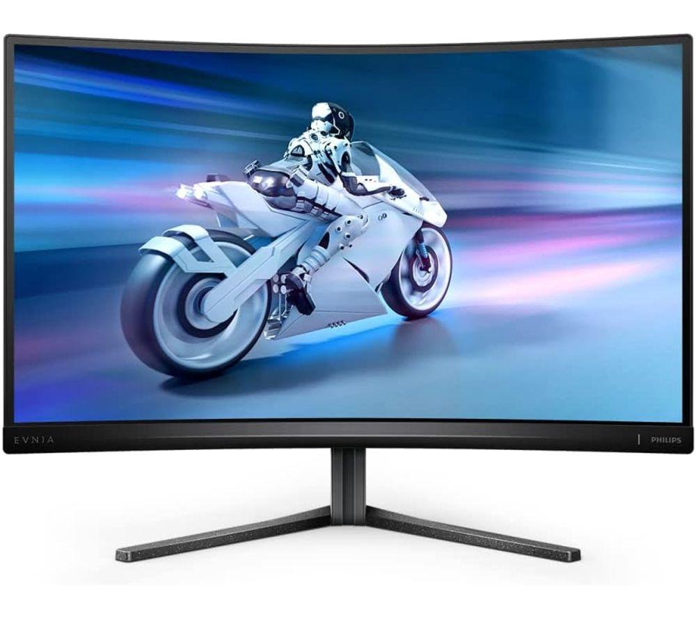 PHILIPS Evnia 27M2C5500W/00 Quad HD 27 Curved VA LCD Gaming Monitor - Black, Black