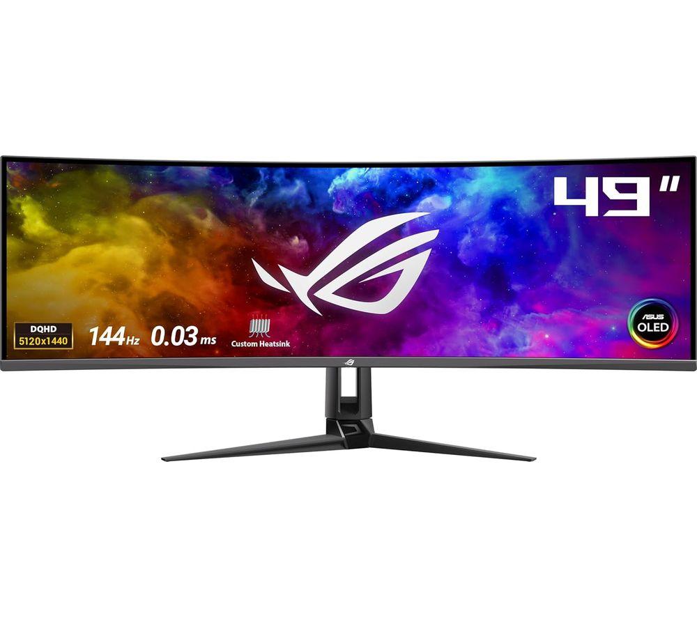 ASUS PG49WCD Wide Quad HD 49" Curved QD-OLED Gaming Monitor review