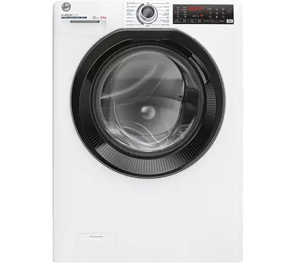 HOOVER H-Wash 350 H3WPS6106TAMB6-80 WiFi-enabled 10kg 1600rpm Washing Machine - White, White
