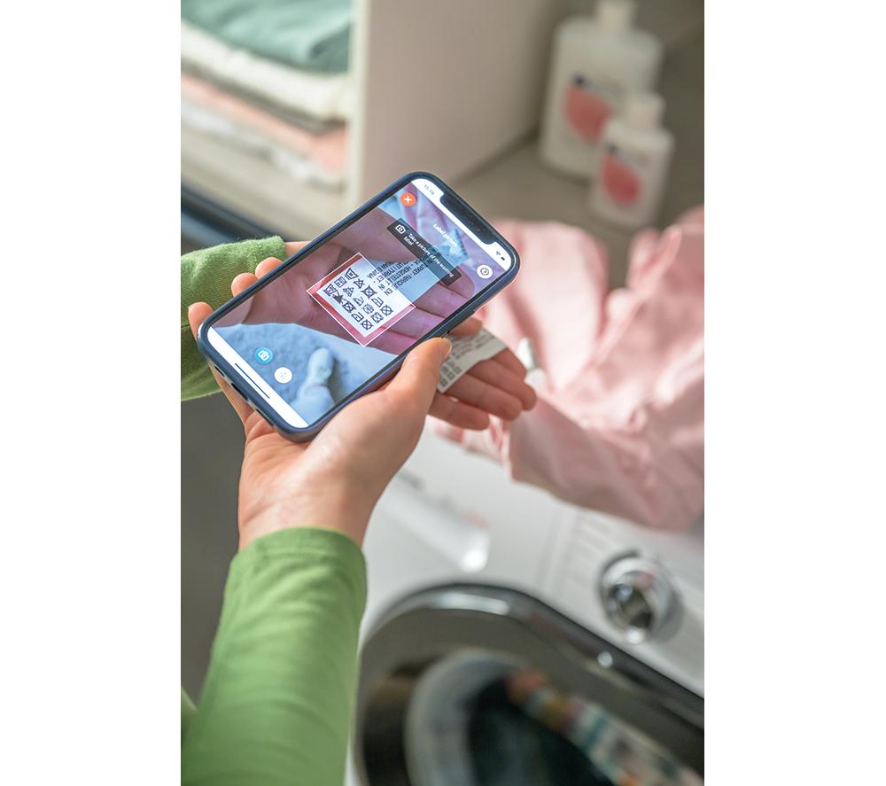 HOOVER H-Wash 350 H3WPS6106TAMB6-80 WiFi-enabled 10kg 1600rpm Washing Machine - White image number 9 of 11