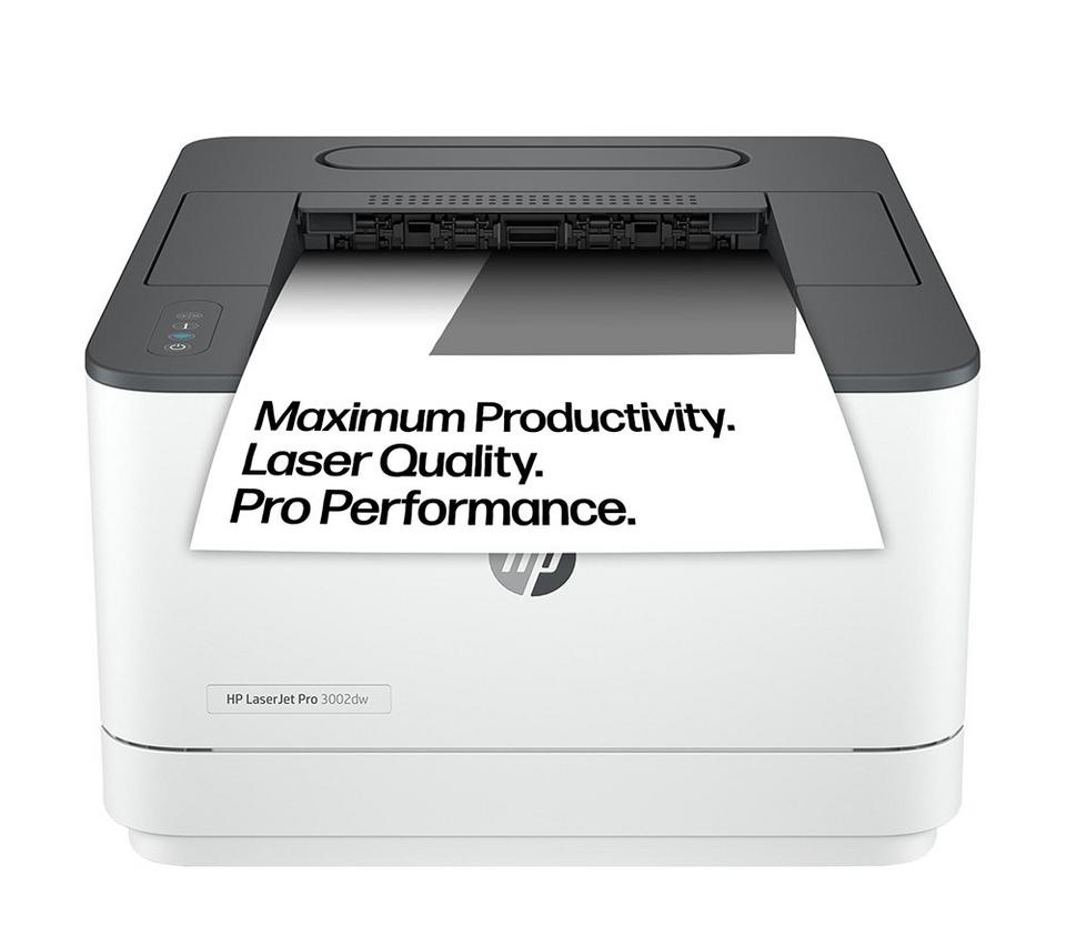 HP LaserJet Pro 3002DW Monochrome Laser Printer \| Home or Business \| WiFi Printer