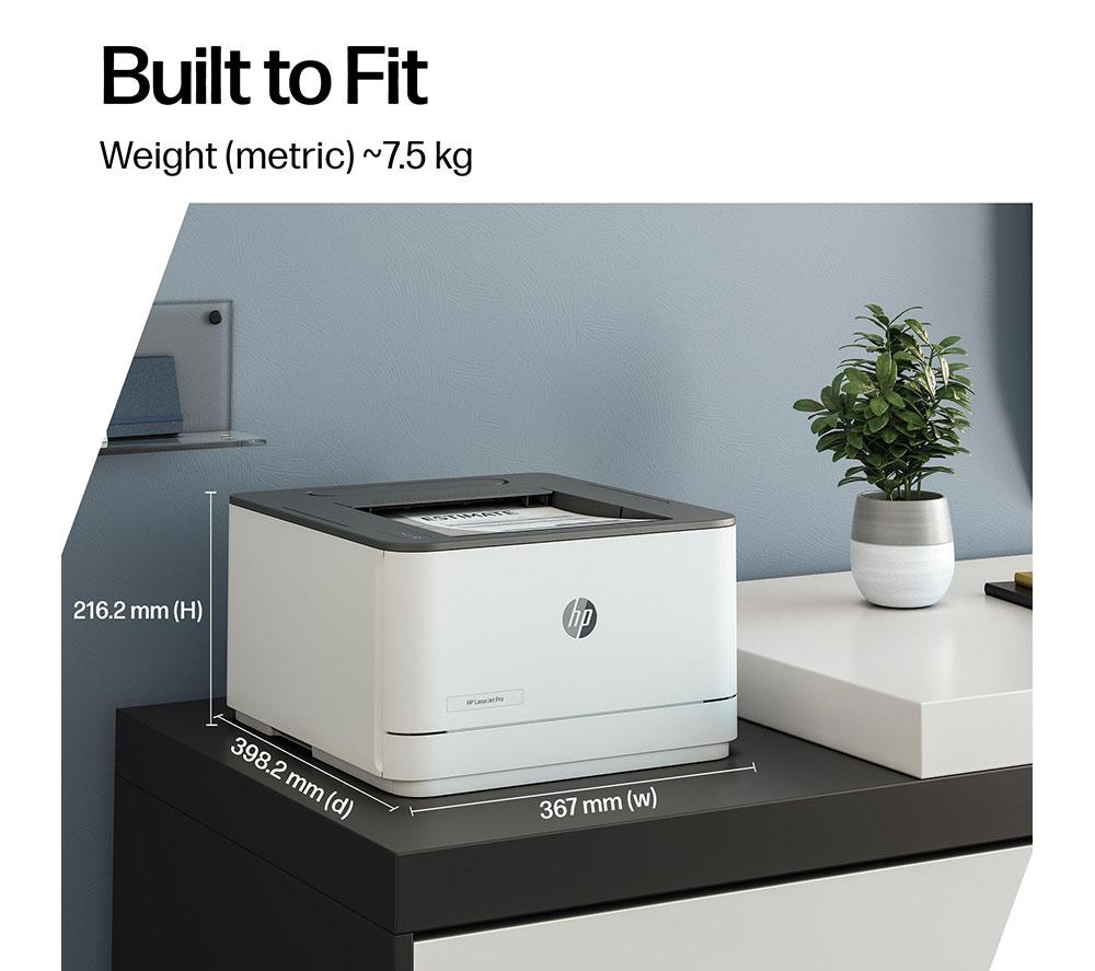 HP LaserJet Pro 3002DW Monochrome Wireless Laser Printer image number 8 of 18