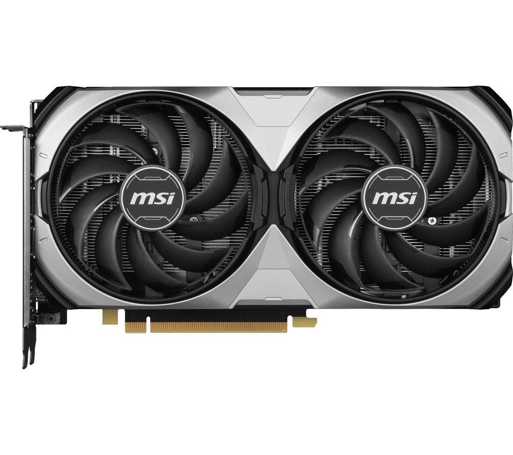 MSI GeForce RTX 4070 SUPER 12G VENTUS 2X OC Gaming Graphics Card - 12GB GDDR6X, PCI Express Gen 4, 192-bit, 3x DP v 1.4a, HDMI 2.1a (Supports 4K & 8K HDR)