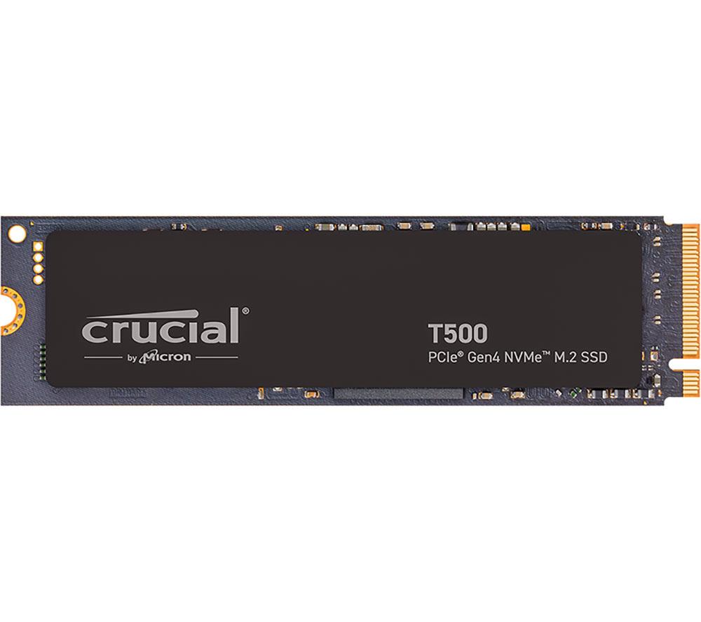 Image of CRUCIAL T500 M.2 Internal SSD - 1 TB, Black