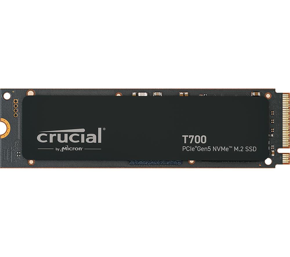 CRUCIAL T700 M.2 Internal SSD - 4 TB, Black