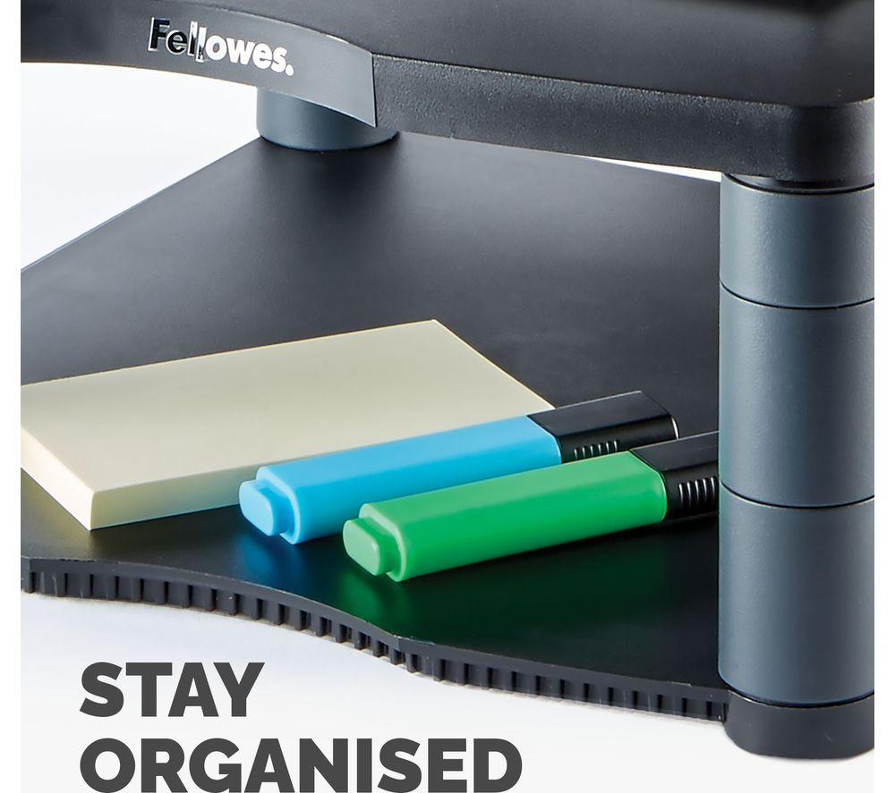 FELLOWES Premium Riser Monitor Stand - Graphite image number 5 of 8