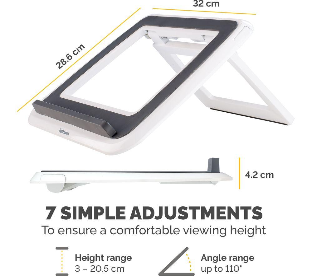 FELLOWES I-Spire Series Quick Lift Laptop Stand - White image number 4 of 7