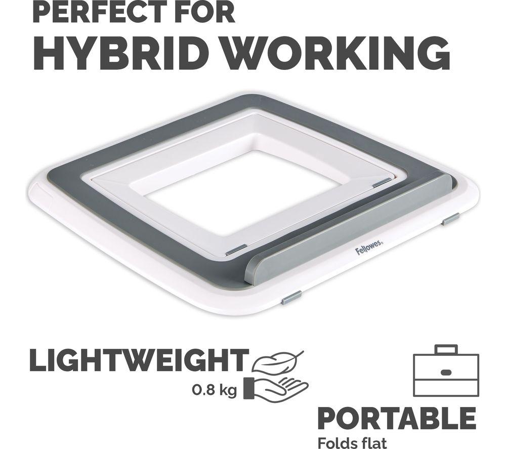 FELLOWES I-Spire Series Quick Lift Laptop Stand - White image number 5 of 7