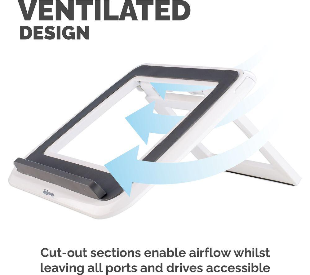 FELLOWES I-Spire Series Quick Lift Laptop Stand - White image number 6 of 7