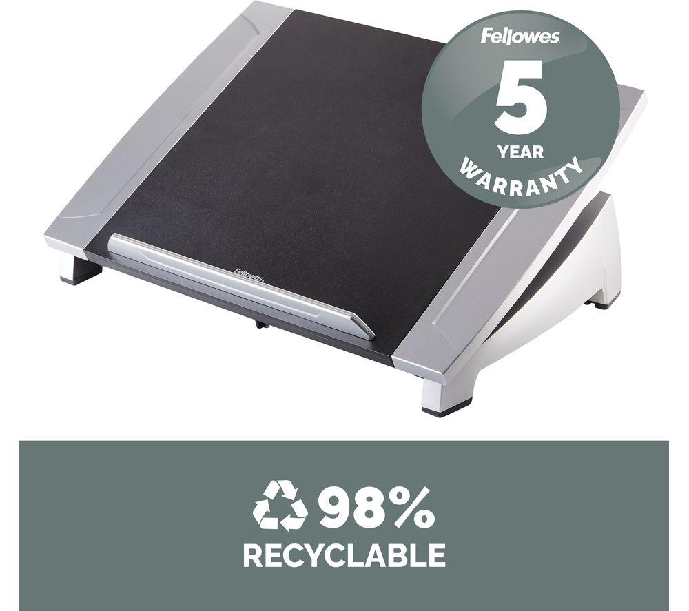 FELLOWES Office Suites Laptop Stand - Sliver & Black image number 6 of 6