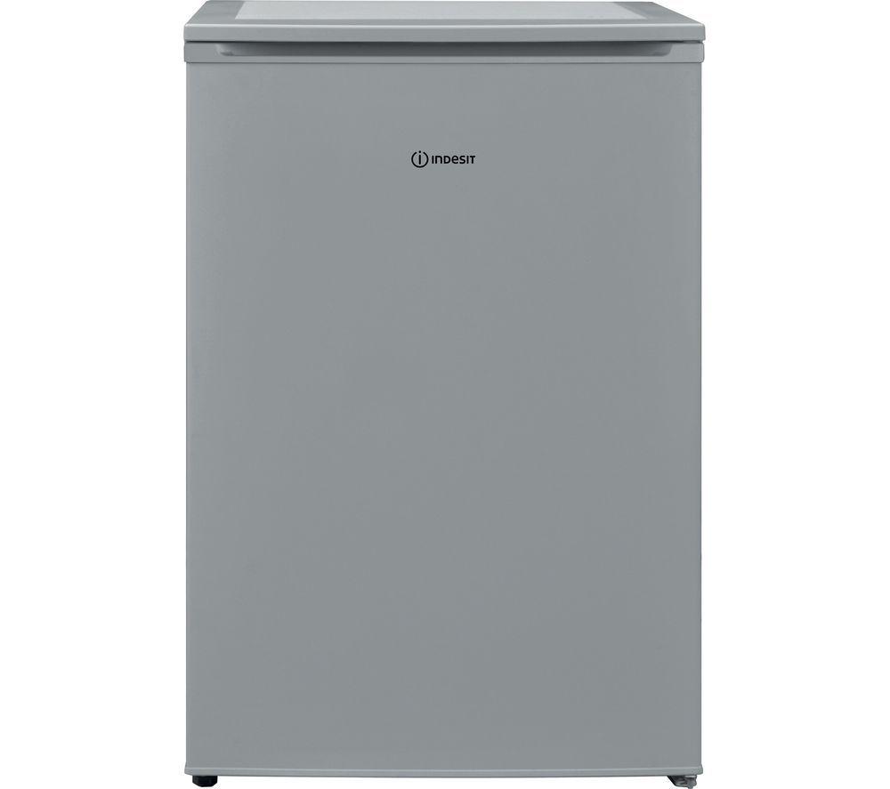 Indesit I55VM 1120 S UK Undercounter Fridge - Silver, Silver/Grey