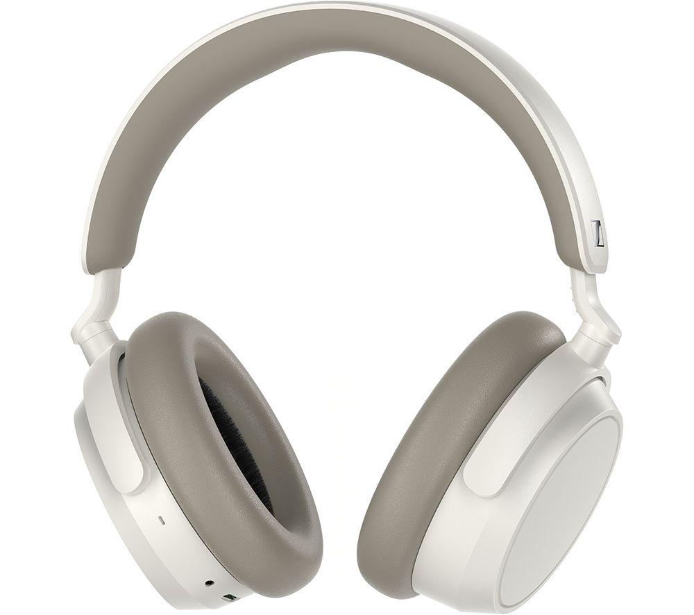 Sennheiser ACCENTUM Plus Wireless Bluetooth Headphones Audio with Quick-Charge Feature, 50-Hour Battery Playtime, Adaptive Hybrid ANC, Sound Personalization and Touch Controls - White