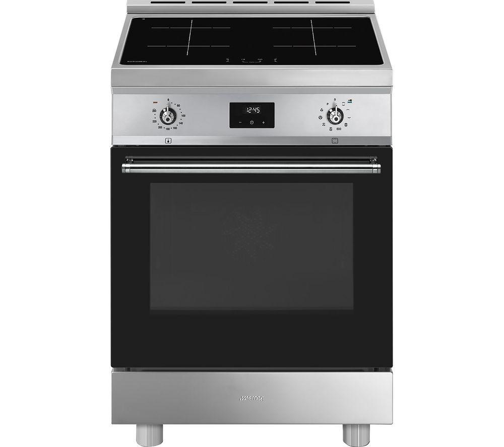 SMEG Concert C6IPXT2 60 cm Electric Induction Cooker – Stainless Steel, Stainless Steel