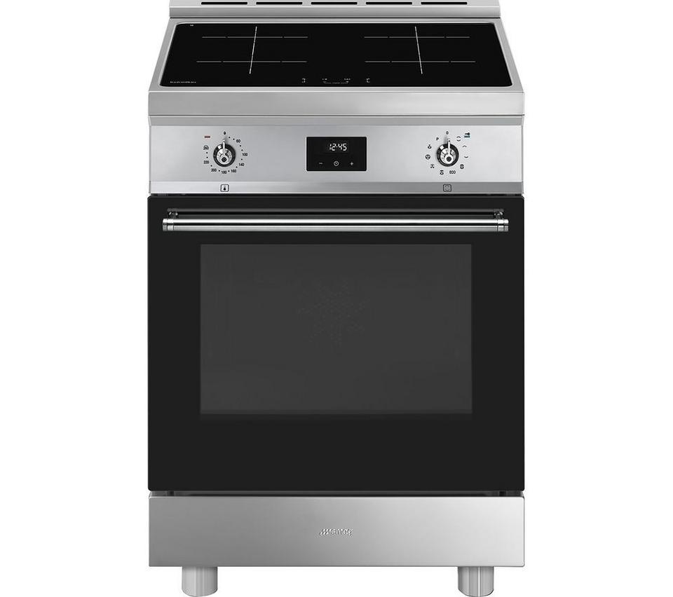 SMEG Concert C6IPXT2 60 cm Electric Induction Pyrolytic Cooker - Stainless Steel