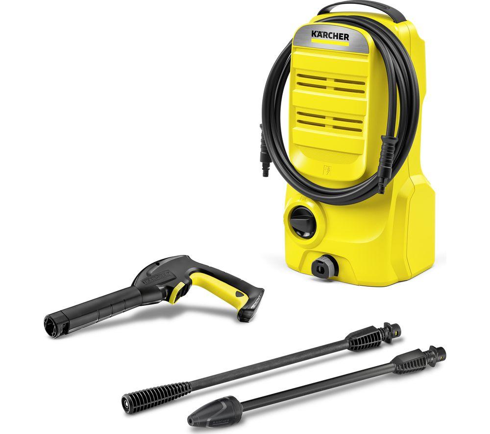 KARCHER K 2 Classic Pressure Washer - 110 bar BlackYellow