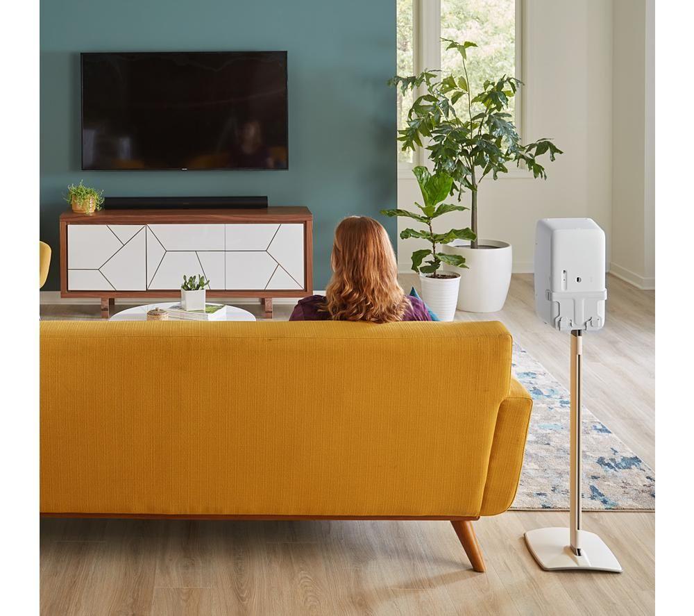 SANUS WSS52-W2 Sonos Play 5 Speaker Stand - White image number 2 of 6