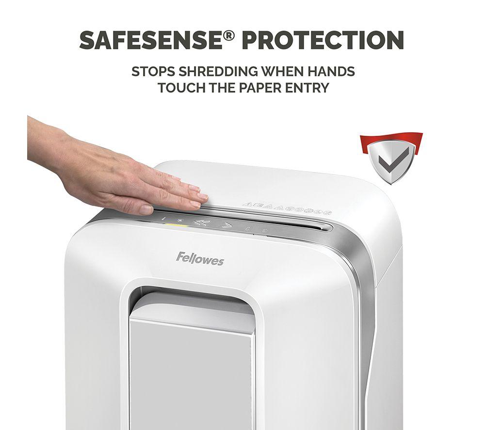 FELLOWES Powershred LX201 Micro Cut Paper Shredder image number 5 of 9