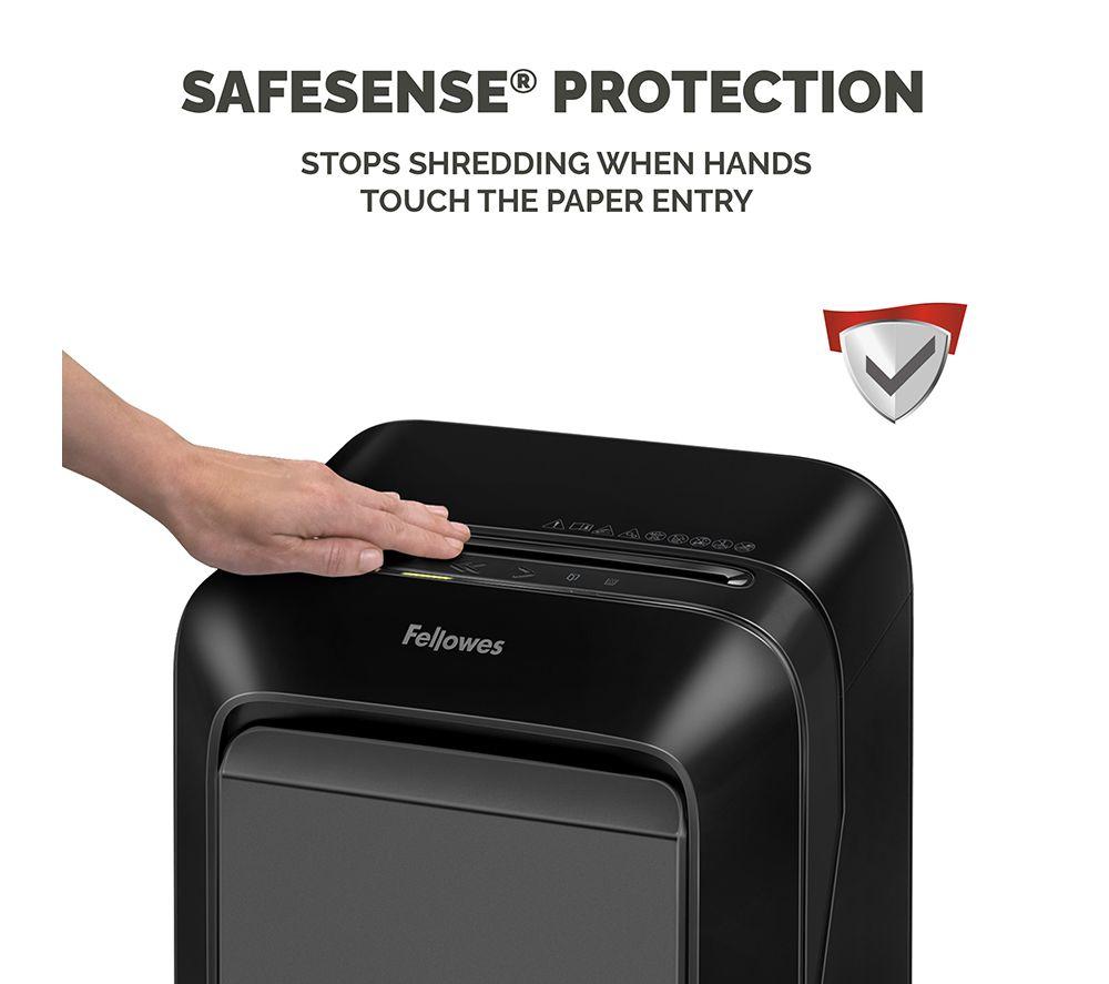 FELLOWES LX210 Mini Cut Paper Shredder image number 5 of 9