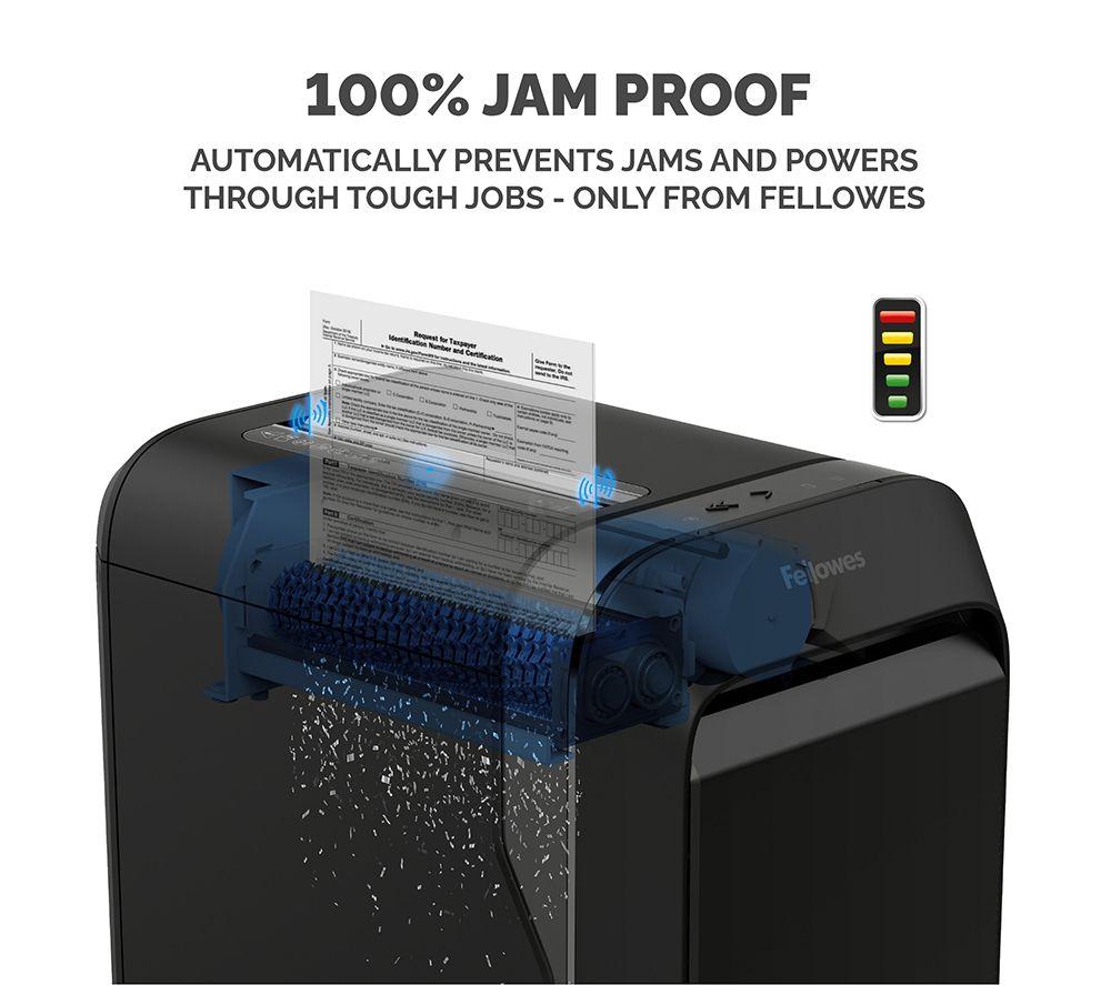 FELLOWES Powershred LX220 Mini Cut Paper Shredder image number 4 of 9