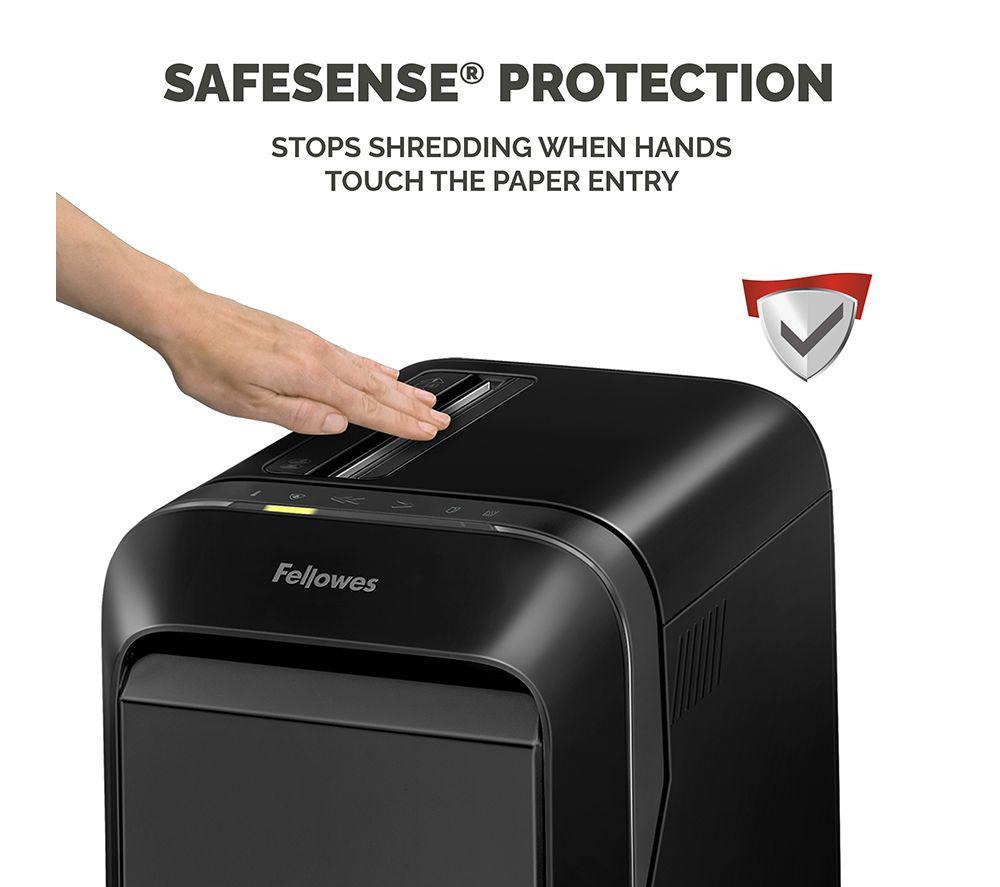 FELLOWES Powershred LX220 Mini Cut Paper Shredder image number 5 of 9