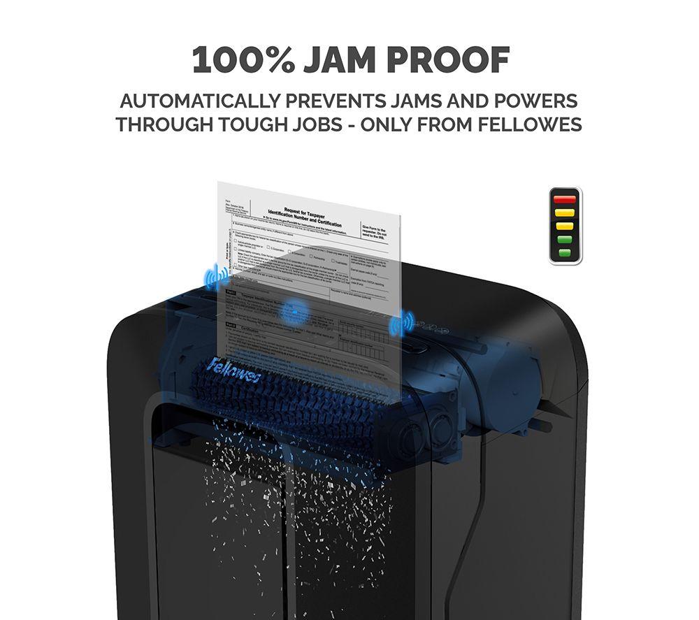 FELLOWES Powershred LX200 Mini Cut Paper Shredder image number 4 of 10