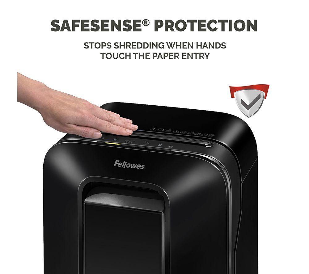 FELLOWES Powershred LX200 Mini Cut Paper Shredder image number 5 of 10