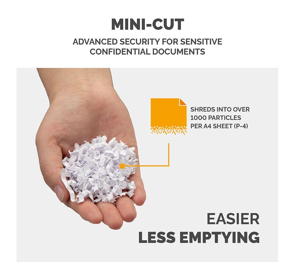 FELLOWES Powershred LX200 Mini Cut Paper Shredder image number 6 of 10