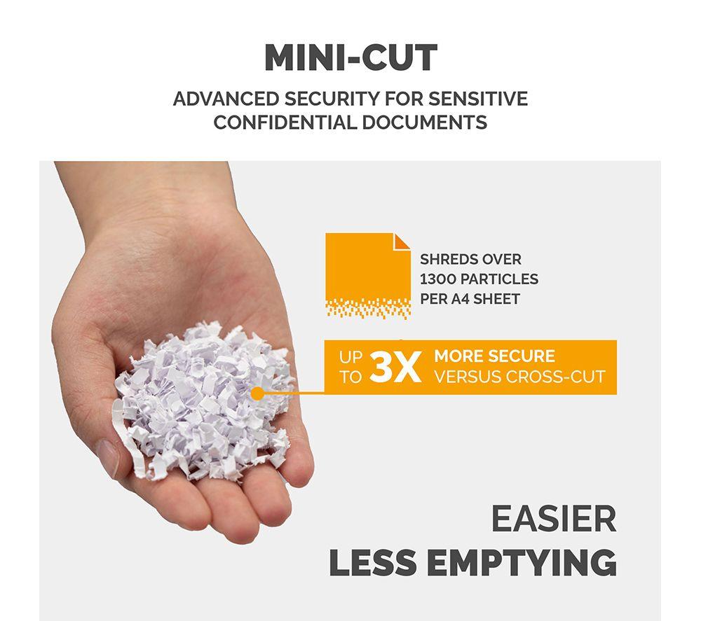 FELLOWES AutoMax 90M Mini Cut Paper Shredder image number 6 of 9