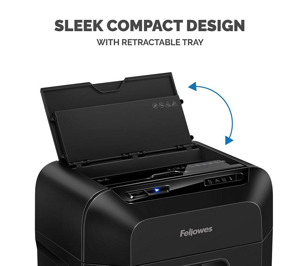 FELLOWES AutoMax 90M Mini Cut Paper Shredder image number 7 of 9