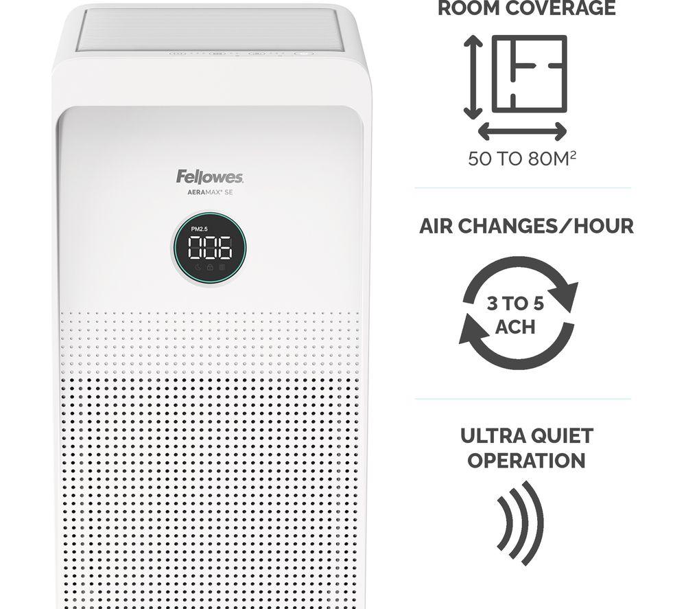 FELLOWES AeraMax SE Air Purifier - White image number 3 of 8