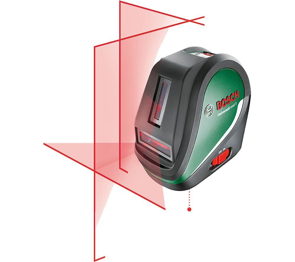 BOSCH UniversalLevel 3 Cross Line Laser Level Set image number 3 of 4