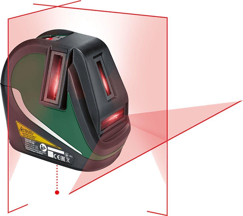 BOSCH UniversalLevel 3 Cross Line Laser Level Set image number 4 of 4