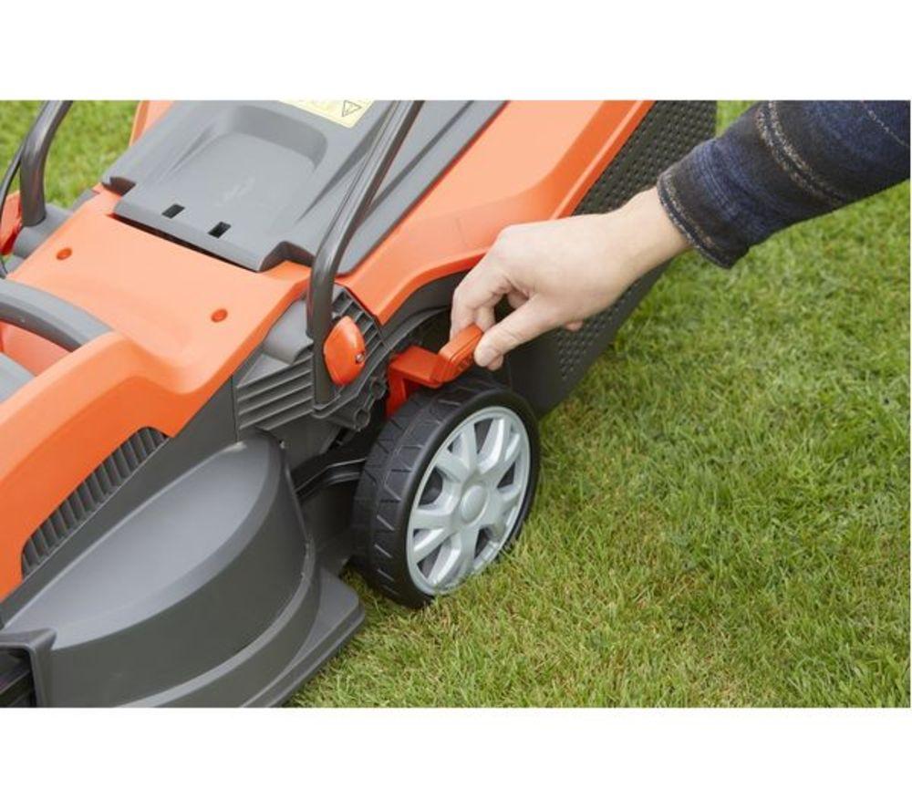 FLYMO Speedi-Mo 360C Rotary Lawn Mower & Contour XT Corded Grass Trimmer Bundle image number 7 of 12