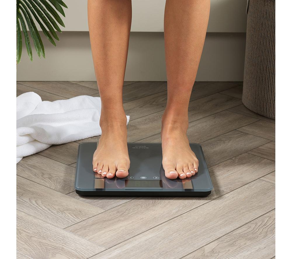 SALTER SA00432GFEU6 Smart Bathroom Scale - Grey image number 4 of 8