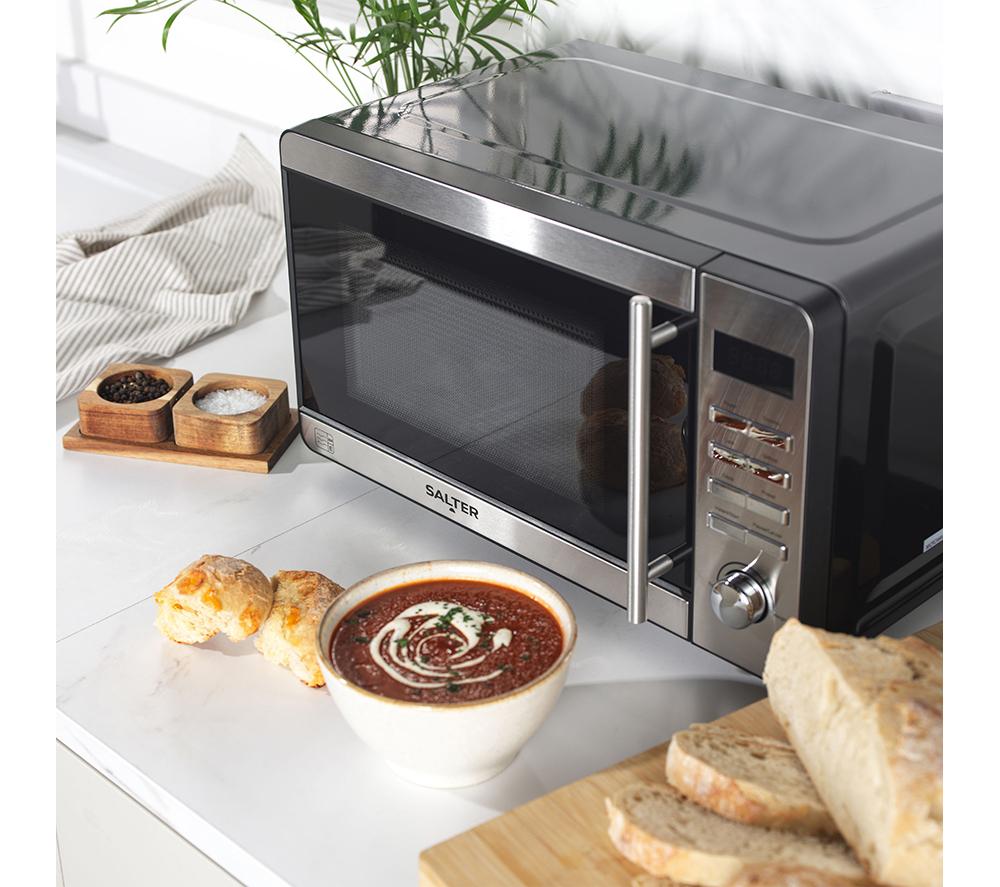 SALTER EK5746 Solo Microwave - Stainless Steel image number 3 of 6