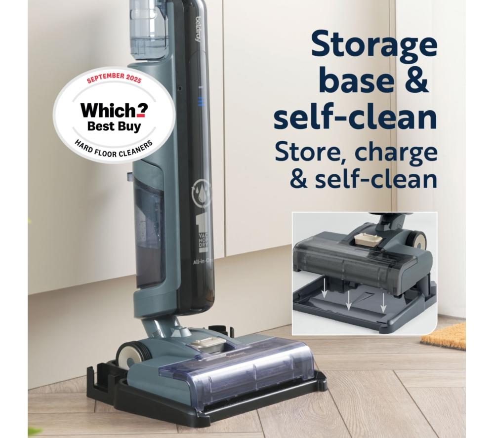 BELDRAY BEL01814 All-in-One Upright Vacuum Cleaner - Grey image number 5 of 10