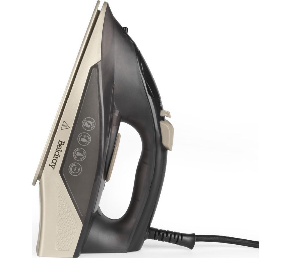 BELDRAY Traditional Steam Iron - Grey, Silver/Grey