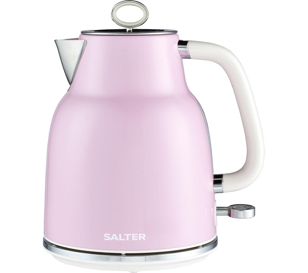 Salter Retro EK5737PNK Jug Kettle - Pink, Pink