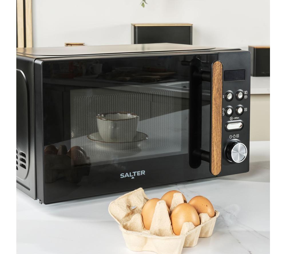 SALTER Toronto EK5932 Solo Microwave - Black image number 5 of 6