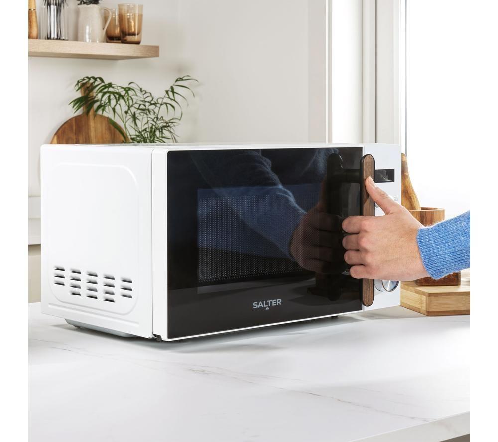 SALTER Toronto EK5932 Solo Microwave - White image number 3 of 7