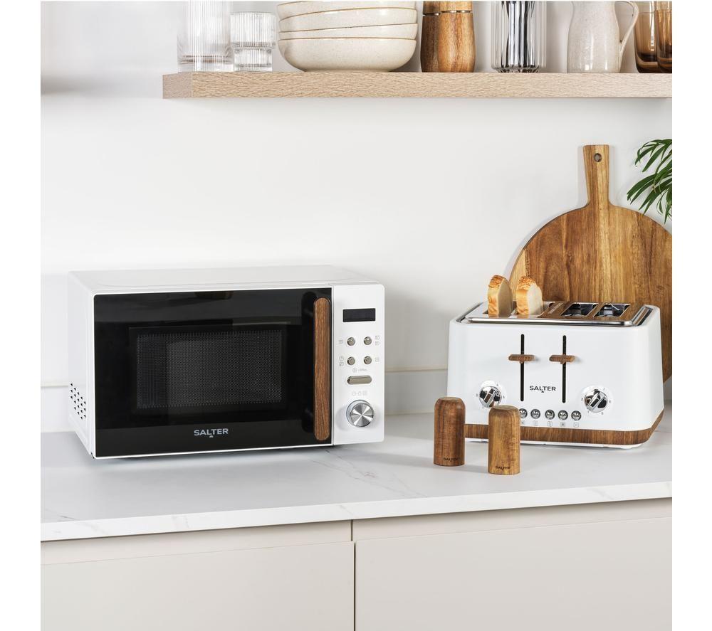 SALTER Toronto EK5932 Solo Microwave - White image number 5 of 7