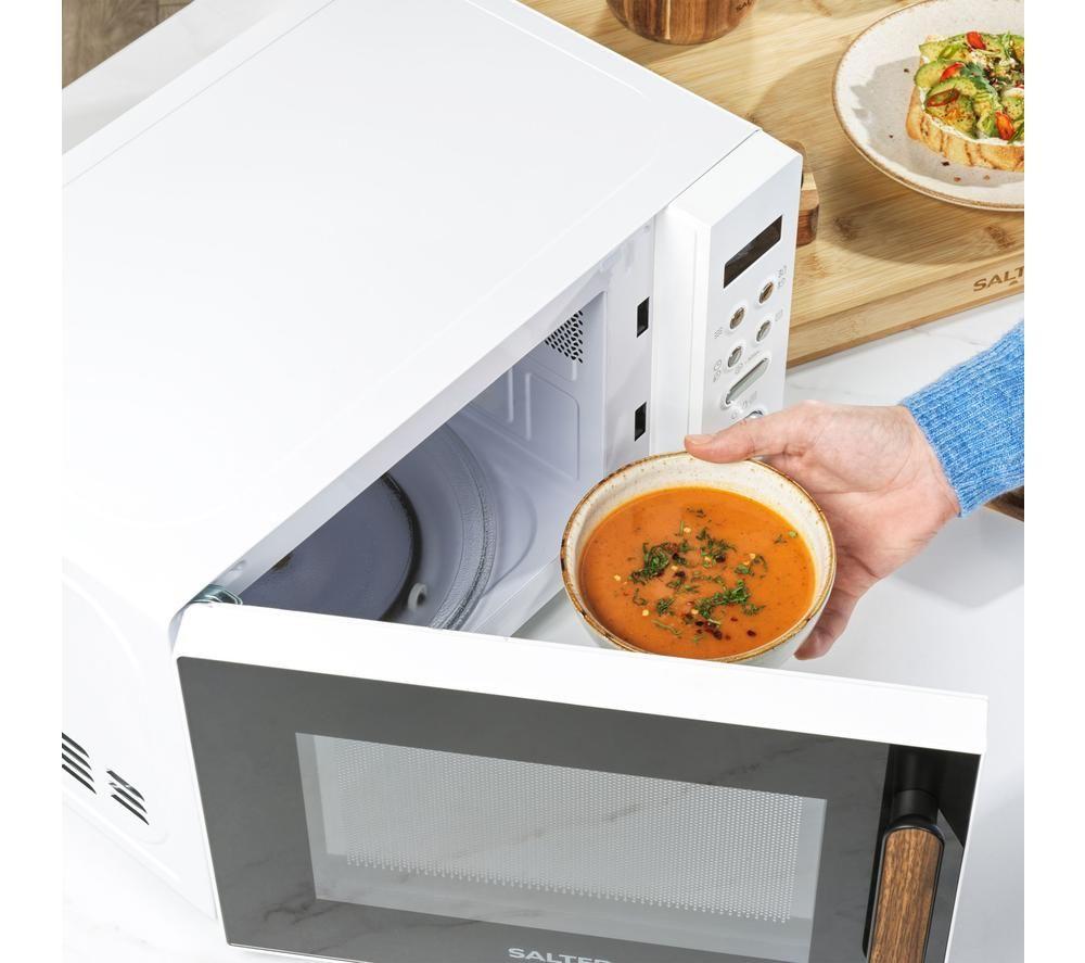 SALTER Toronto EK5932 Solo Microwave - White image number 6 of 7