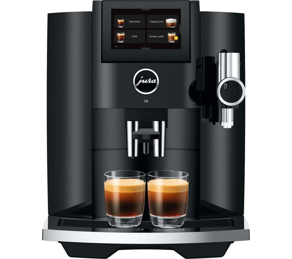 JURA S8 Smart Bean to Cup Coffee Machine - Dark Inox