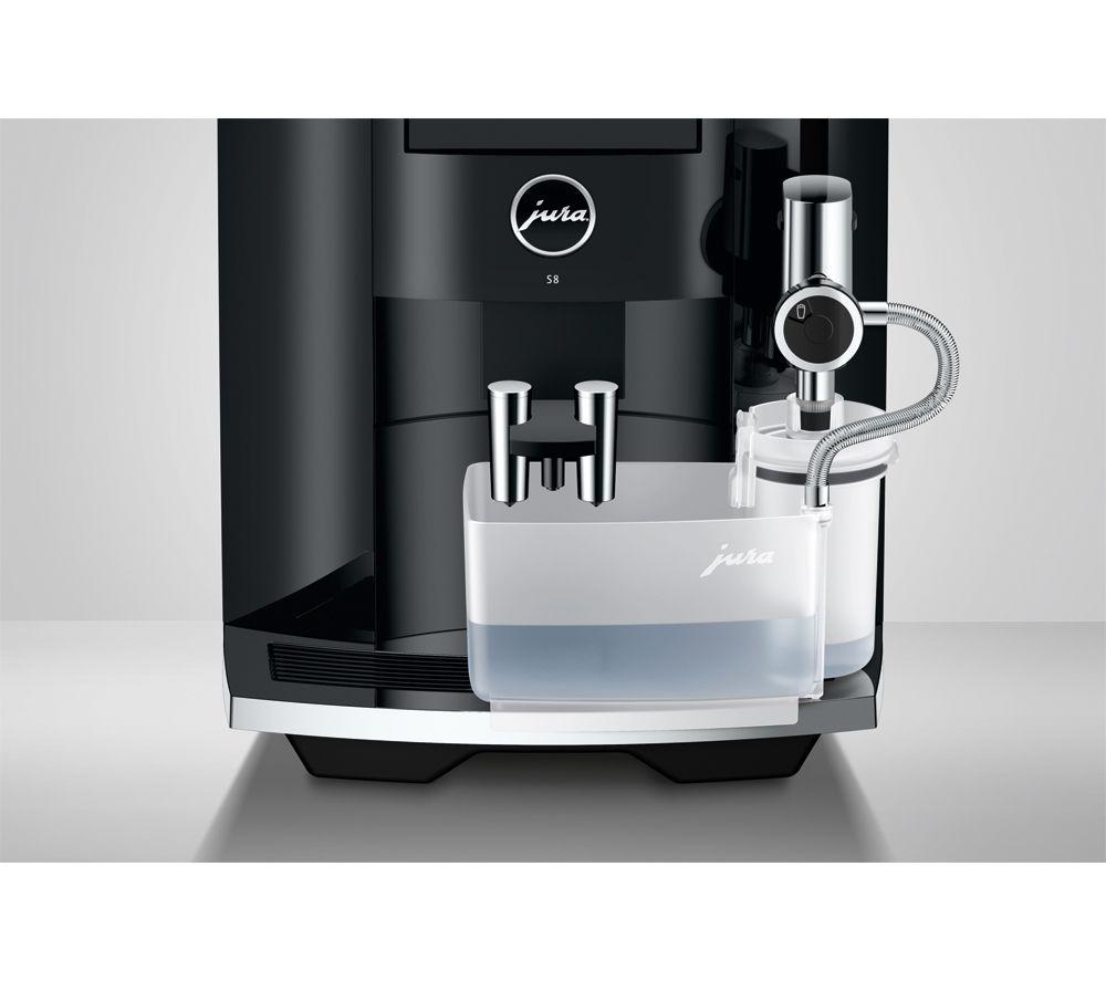 JURA S8 Smart Bean to Cup Coffee Machine - Dark Inox image number 7 of 8